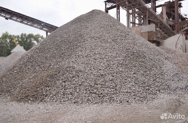 Щебень гравийный