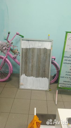 Полотно в рамке