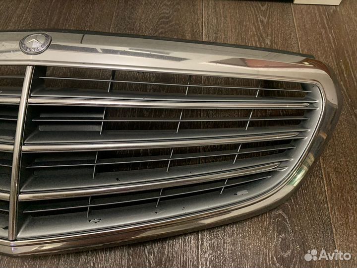 Решетка радиатора mercedes w212 рестайлинг
