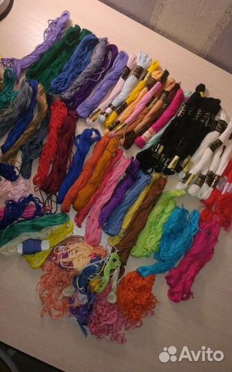 Нитки мулине