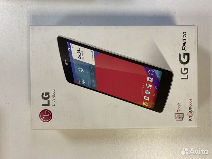 Планшет LG 7 дюймов