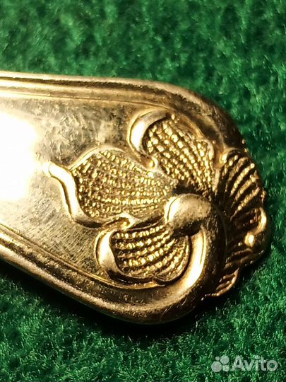 Кофейная ложечка серебро 830# вес 11 грамм