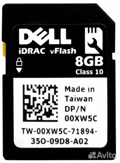 Dell idrac vFlash 8GB sdhc Flash Memory Card