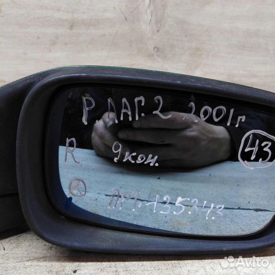 Зеркало наружное правое Renault laguna 2