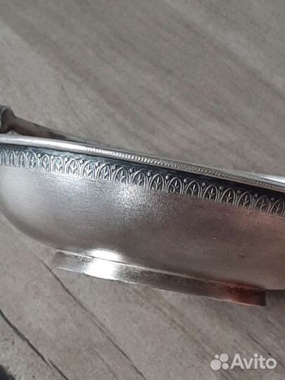 Конфетница (сахарница) мельхиор СССР