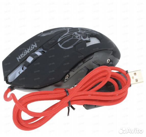 Мышь проводная Qumo Dragon War Assassin M33 черный