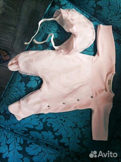 Детский костюм для девочки на выписку