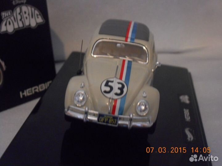 Volkswagen Betle Bug 1963 1/43