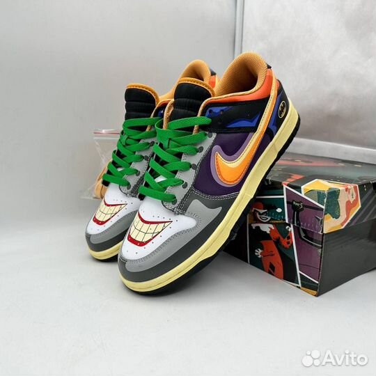 Nike dunk low Batman x Joker 41/45