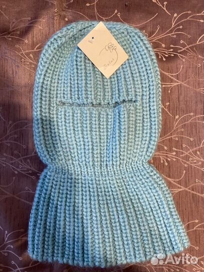 Балаклава вязаная женская