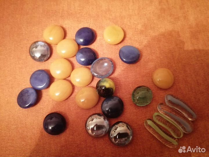 Камушки стекляшки для украшения аквариума