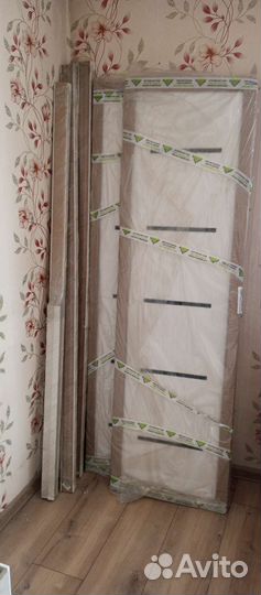 Двери межкомнатные с коробкой и наличниками новые