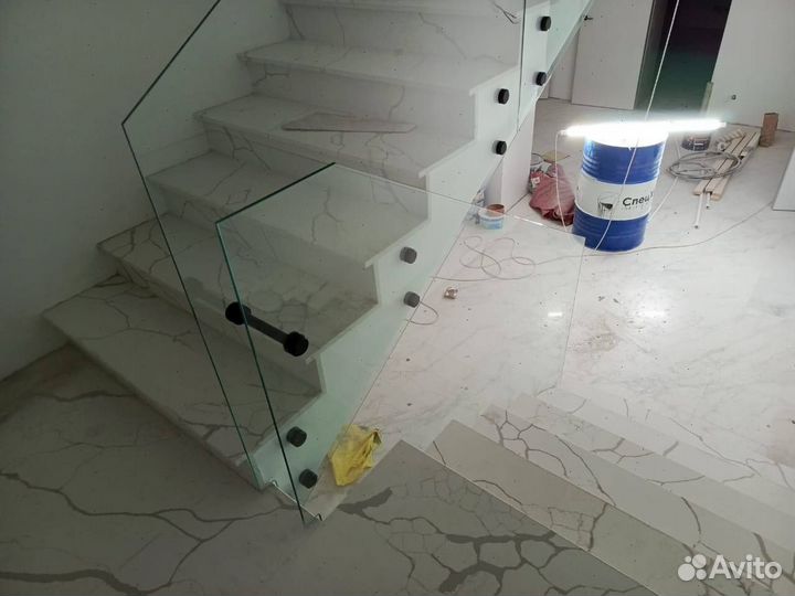 Перила из стекла Ограждения стеклянный