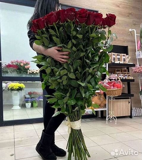 101 Роза Цветы Букеты 51 25 Роз Доставка