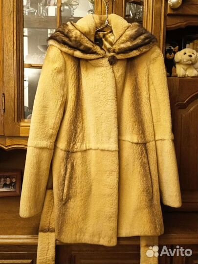 Шуба стриженный бобер