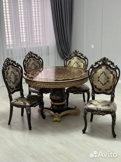 Стол «Голд» / кухонный стол / стол и стулья