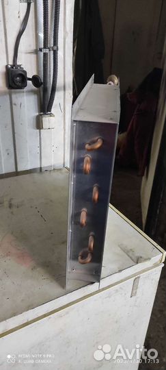 Калорифер водяной,обмен