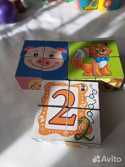 Игрушки пакетом для малыша