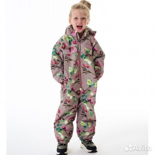 Комбинезон Molo Pingo Winter Roses (цветы), р. 98