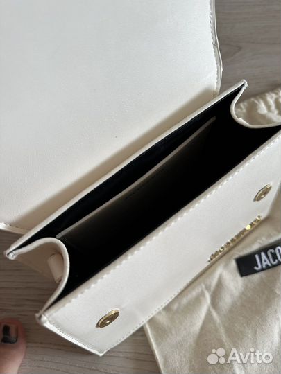 Сумка jacquemus белая