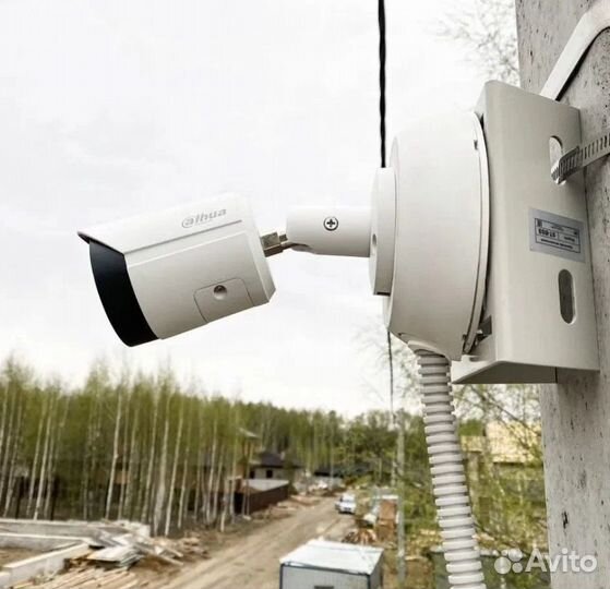 Установка камер видеонаблюдения, домофонов