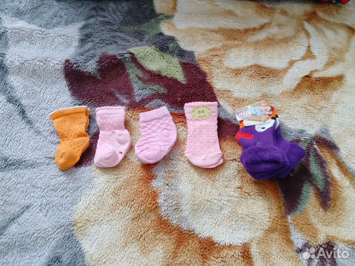 Носочки для новорожденных