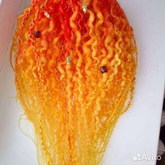 Афрокудри, афрокосы, замещение волос