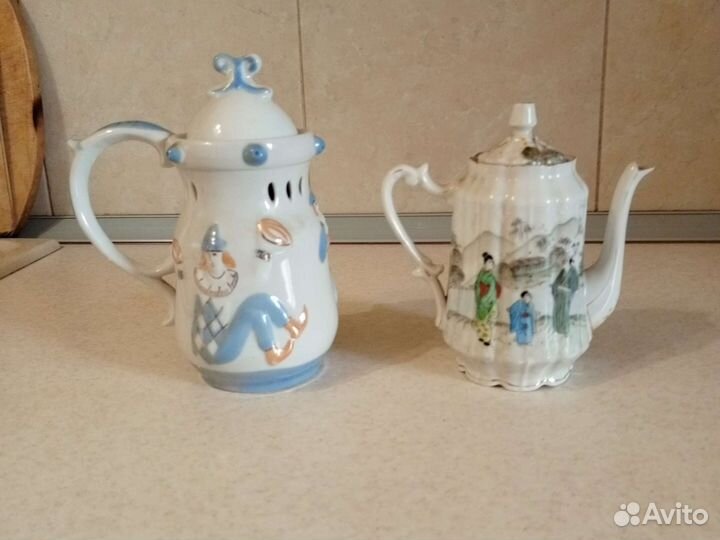 Китайский чайник+кружка шутиха