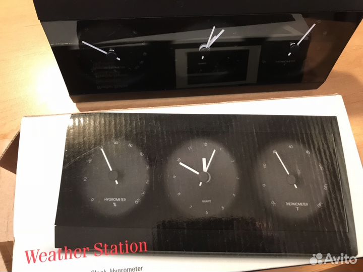 Часы метеостанция термометр погодная станция