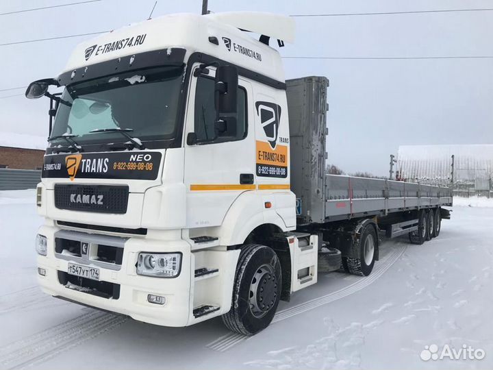 Грузоперевозки длинномер 20 тонн полуприцеп