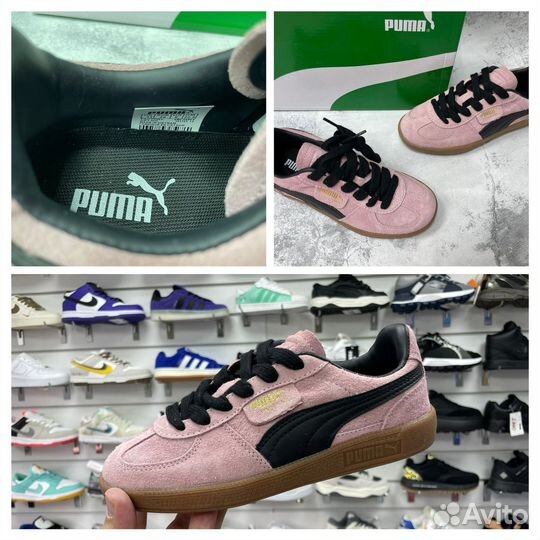 Кеды женские Puma palermo розовые