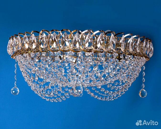 Люстра хрустальная 