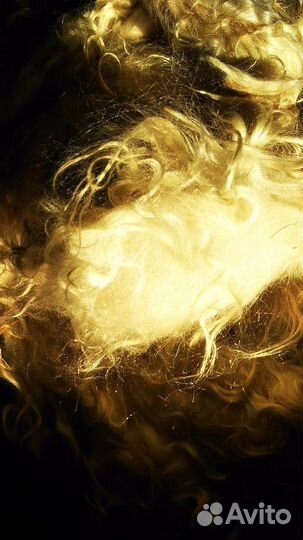 Козий пух, пух ангорской козы, длинный