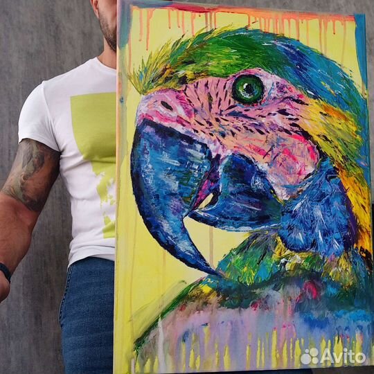 Картины акрилом на холсте