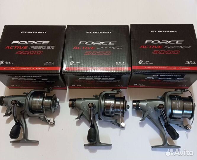 Катушка Flagman Force Active Feeder 5000, 6000 New