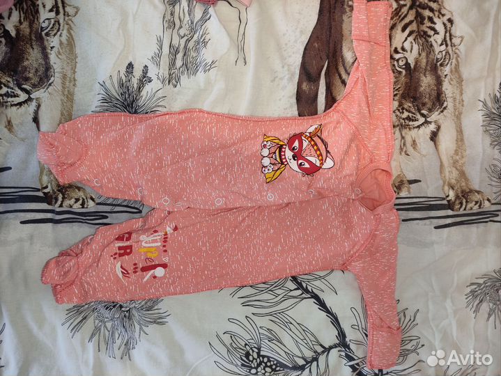 Детская одежда для девочек пакетом с 0 до 6 мес