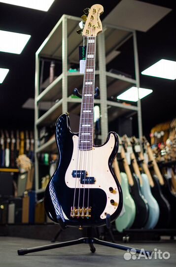 Fender Squier Anniversary Precision Bass LRT Black