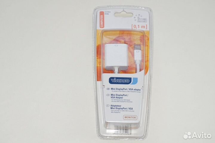 Vivanco - адаптер Mini DisplayPort - VGA / Apple