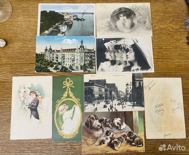 Лот старинных открыток