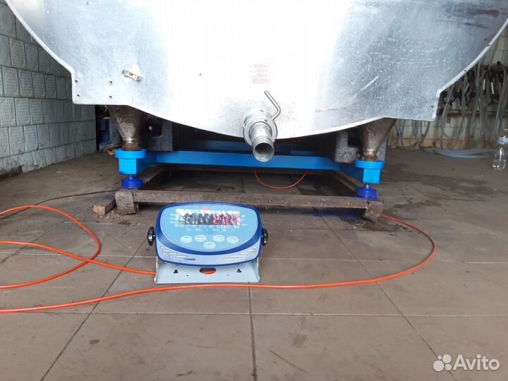 Весы для танков охладителей молока