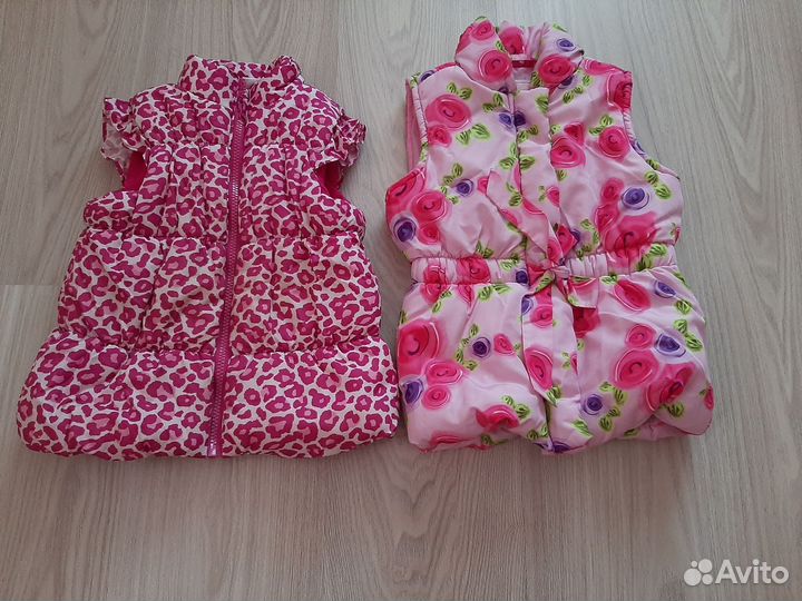 Жилетка для девочки 98-104,110-116 Stilnyashka