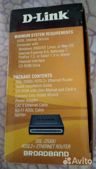 Интернет router D-Link