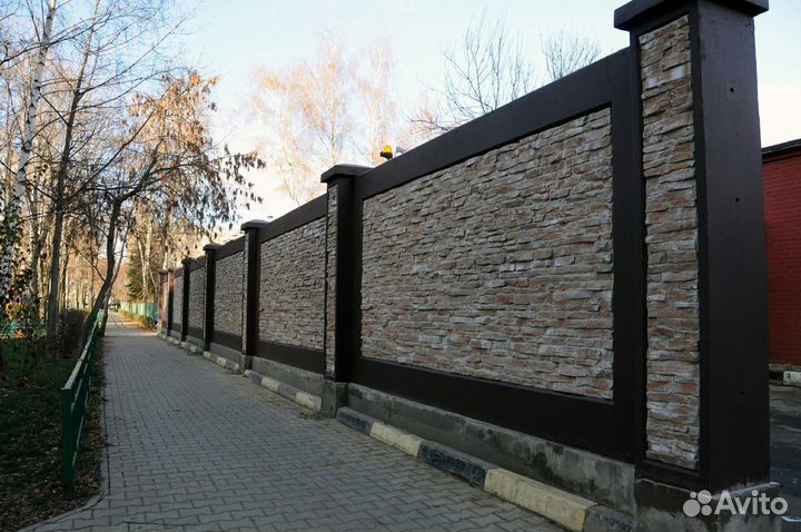 Бетонные заборы. Гарантия