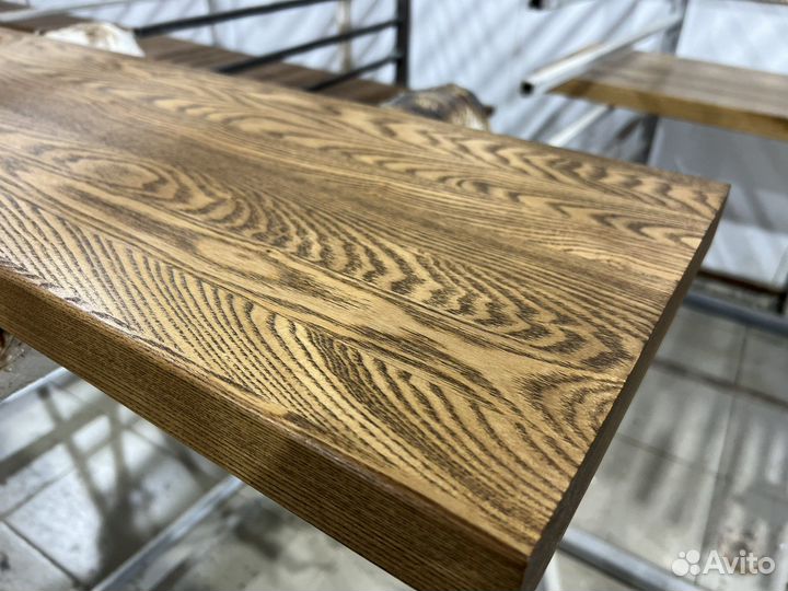 Полка подоконник столешница из ясеня на заказ