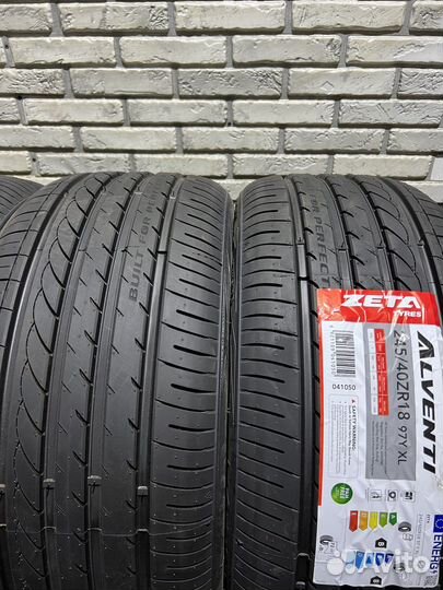 Zeta Alventi 245/40 R18 и 265/35 R18 97Y