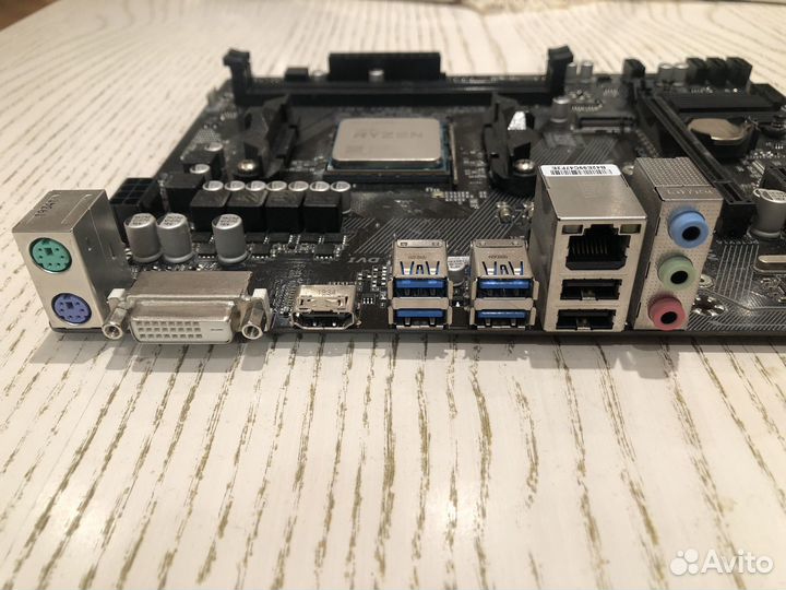 Комплект Gigabyte a320m-h + Ryzen 5 1600