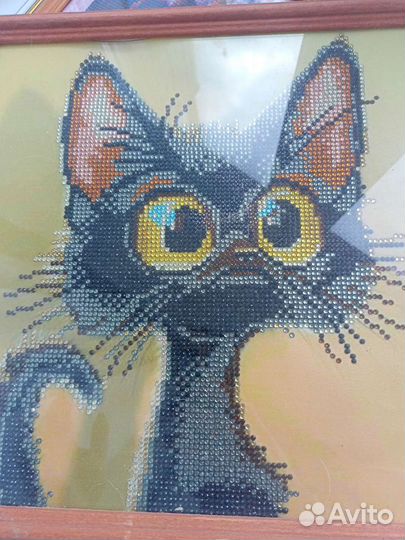 Алмазная вышивка готовая работа