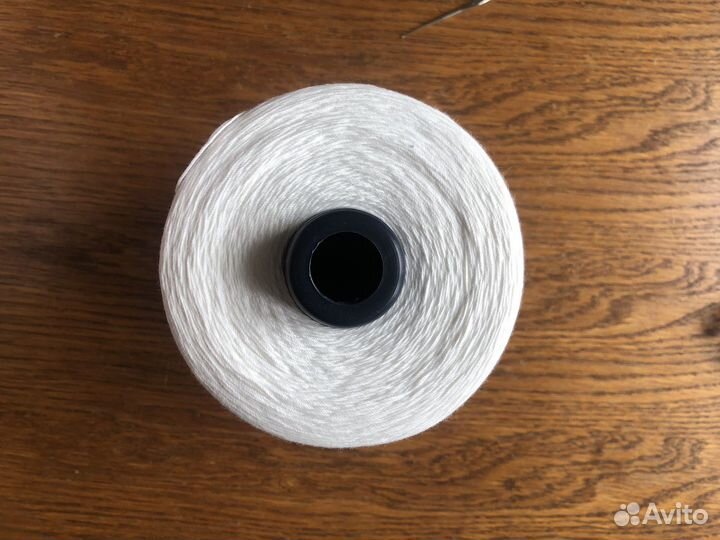 Пряжа нитки для вязания, бобина 5000м