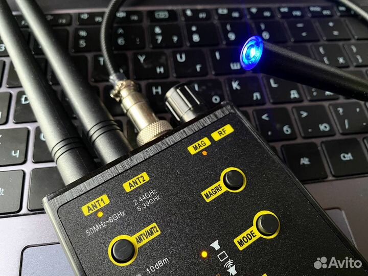 Детектор жучков, трекеров, прослушки 3 антенны