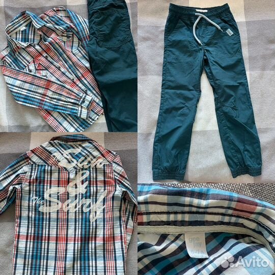Вещи пакетом на мальчика 116 122